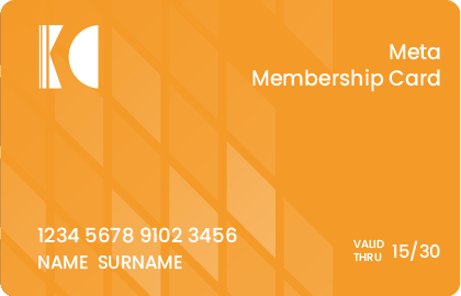 meta membership card